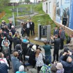 The family of Neil Armstrong taking part in the Húsavík Explorers Festival