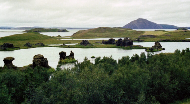 Lake Mývatn near Húsavík