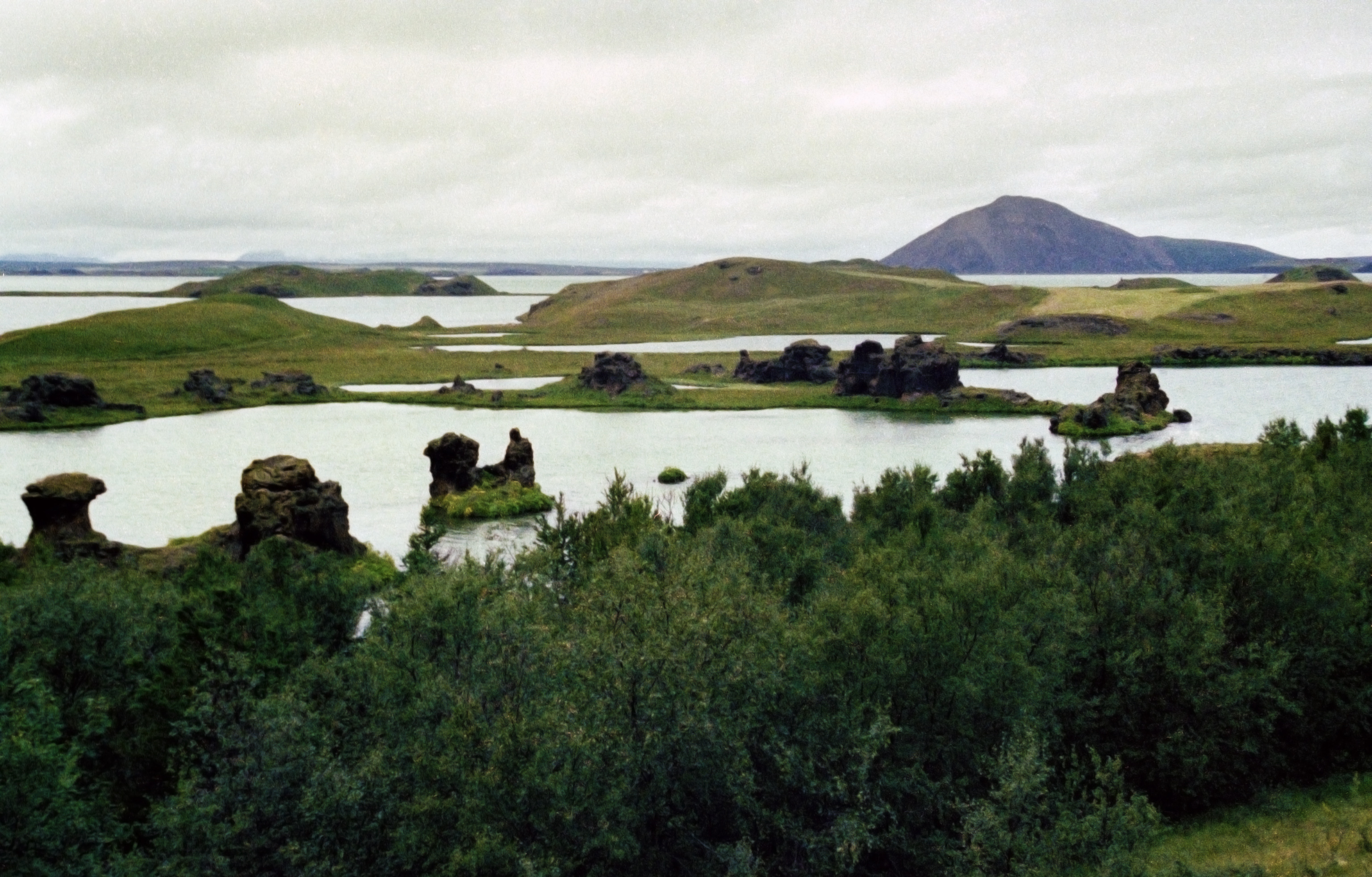 Lake Mývatn near Húsavík