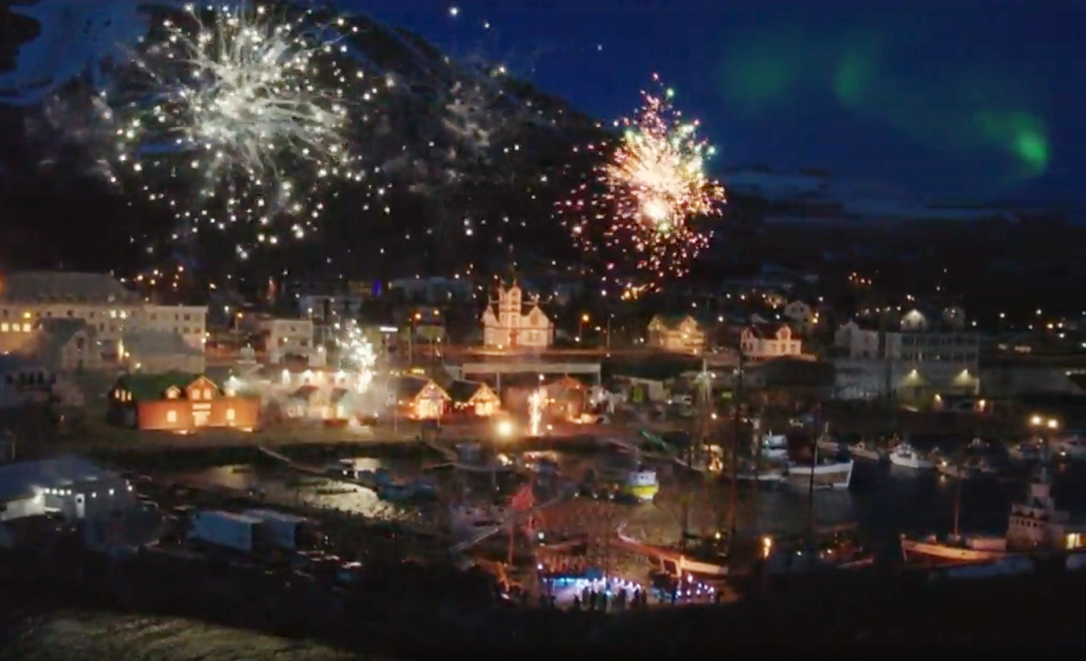Did you see the Northern Lights on Oscar Night?
